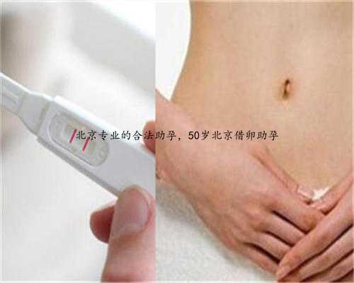 北京专业的合法助孕，50岁北京借卵助孕